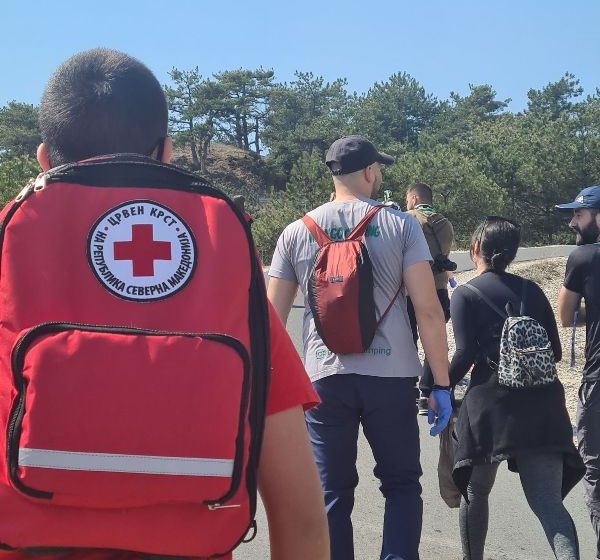  Црвен крст Струмица активно учествуваше во денешната еко акција „Чисти ридови за сите“