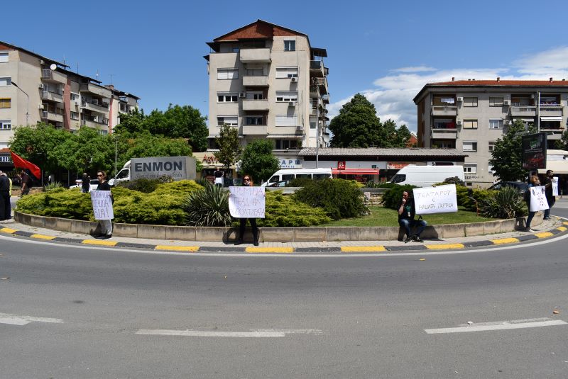  Нов протест на  Иницијативата „Култура или фис-култура?“ во центарот на Струмица