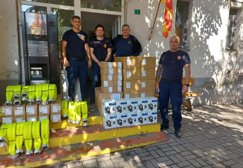  Општина Струмица набави нова опрема за пожарникарите