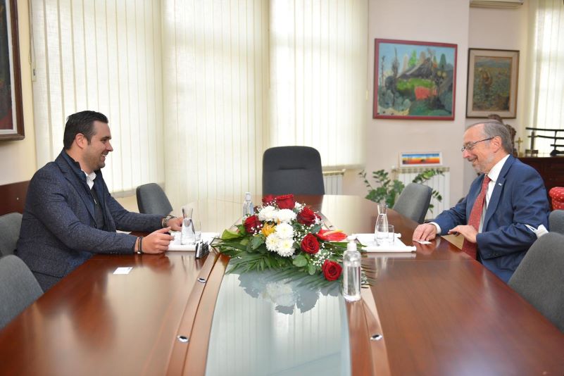  Средба на Костадинов со заменик шефот на мисијата на ОБСЕ