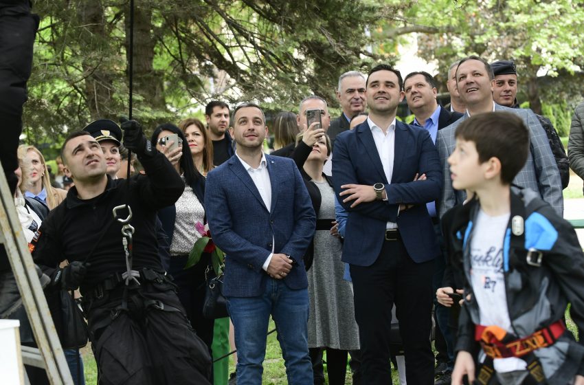  Министерот Спасовски присуствуваше на Отворениот ден на полицијата со граѓаните во Струмица