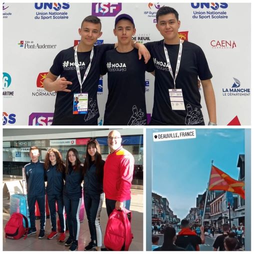  Ученици од „Јане Сандански“ учествуваат на Светските школски игри во Франција