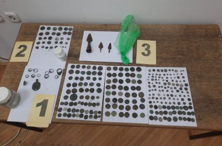 Приведен криминалец од струмичко, пронајдени вредни археолошки предмети