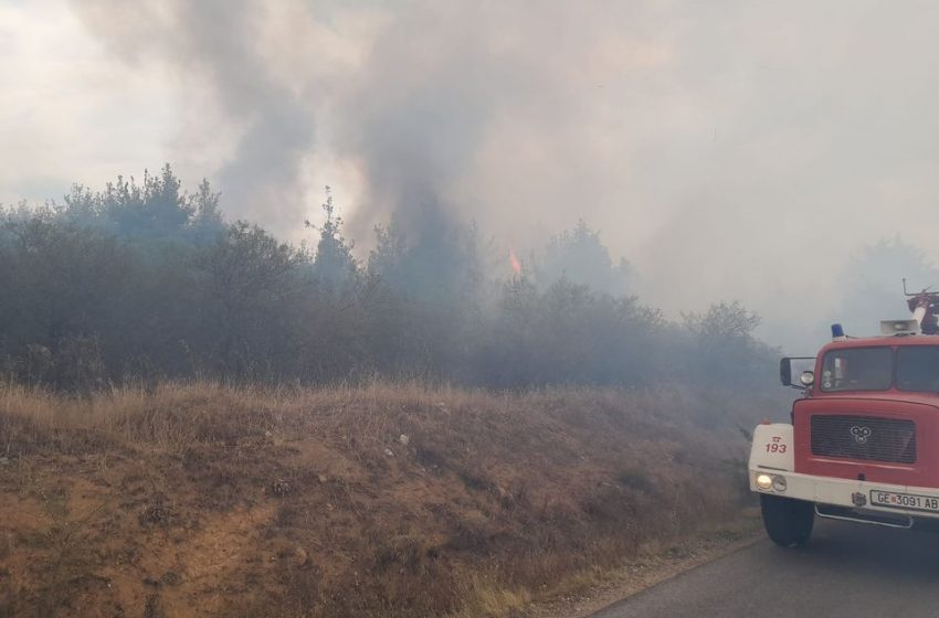  Пожарот кај Фурка е се уште активен, но со намален интензитет