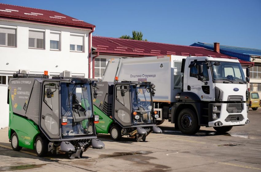  ЈПКД „Комуналец“ со подршка на Советот на Општина Струмица набави две нови автоматизирани машини за чистење на улиците