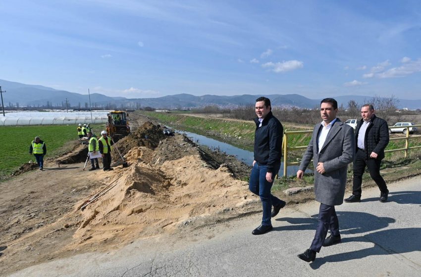  Костадинов: Започнуваме со изградба на фекална и атмосферска канализација во Градско Балдовци