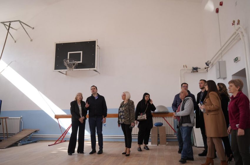  Костадинов: Основното училиште „Гоце Делчев“ во Вељуса станува енергетско ефикасно