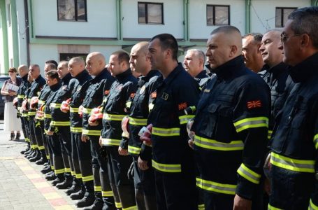 Струмичките пожарникари помагаат во гаснењето на пожарите во Крива Паланка и Николиќ, Дојран