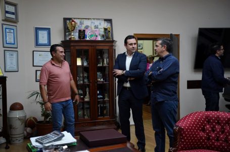 Ципрас и Заев на гости кај Костадинов