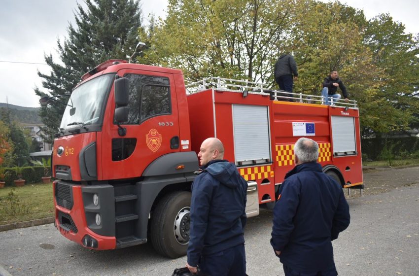  Струмичките пожарникари добија камион и дрон за гасење и следење на шумски пожари