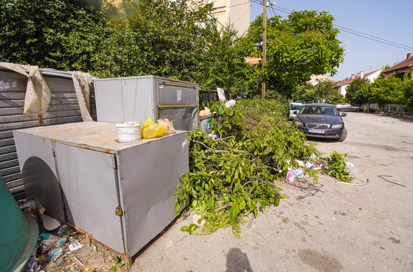  „Комуналец“-контејнерите се затрупани со кабаст отпад и исечени гранки