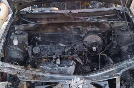 Опожарен автомобил во Гевгелија