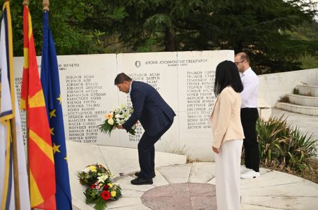 Даскаловски на одбележување на 81.годишнината од ослободувањето на Струмица