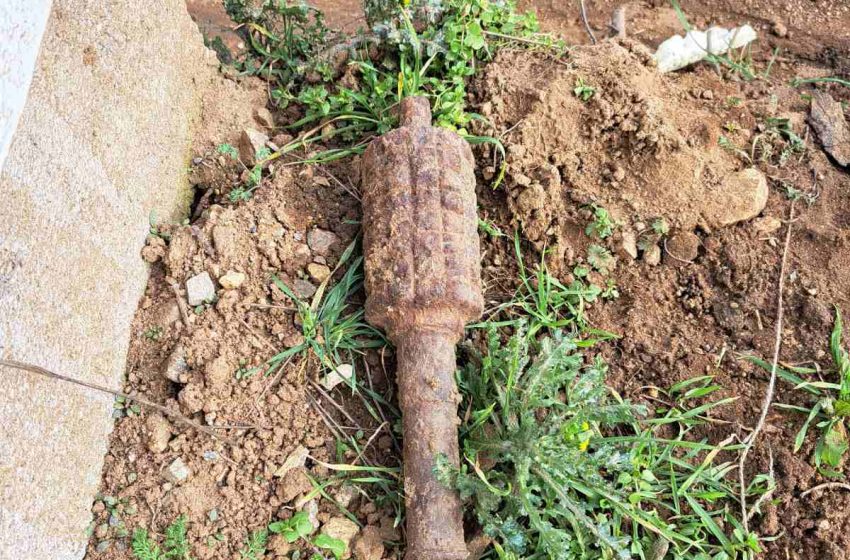 ДЗС: Во Богданци безбедно отстранета ретка неексплодирана минофрлачка граната од Првата светска војна