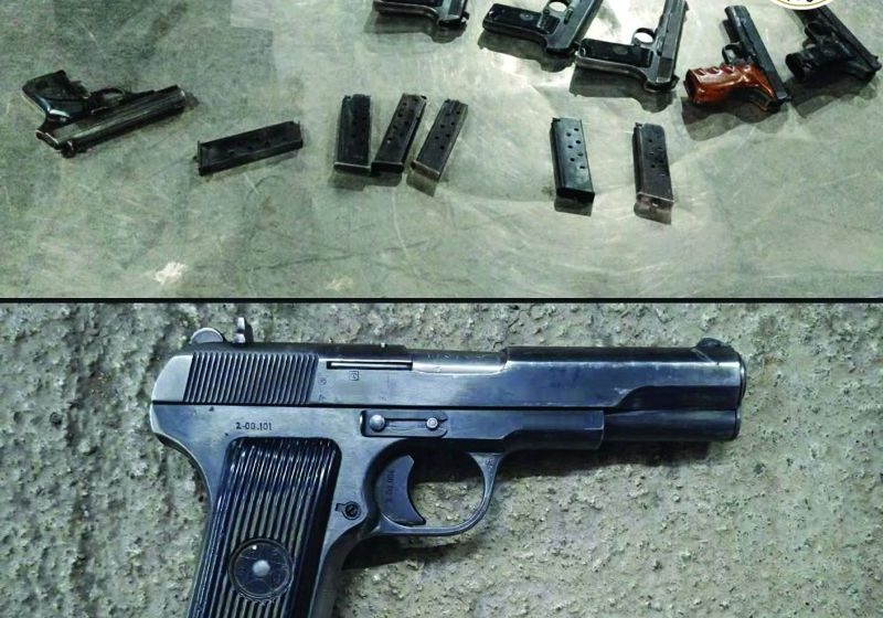 СПРЕЧЕН ОБИД ЗА СЕРИОЗЕН МЕЃУНАРОДЕН КРИМИНАЛ – ЗАПЛЕНЕТИ ДЕВЕТ ПИШТОЛИ, ЕДНО ЛИЦЕ ВО ПРИТВОР