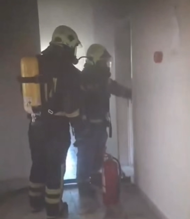 Пожарникарите изгаснаа пожар во Центарот за јавно здравје во Струмица