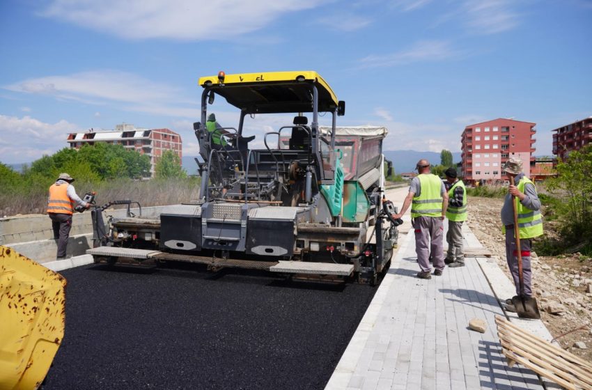 Јанков: Изградбата на улицата „23 Октомври“ напредува со сигурно и динамично темпо